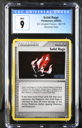 Solid Rage graded CGC 9 for sale on eBay