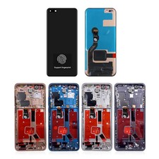 For Huawei P40 Pro LCD OLED Display Touch Screen Digitizer w/ Frame Replacement