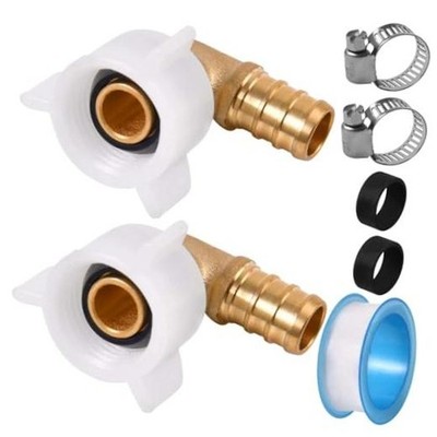 5pcs Pex 1/2inch Npt Female Threaded Swivel Elbow Pex 90 Degree Elbow Water