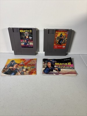 Ninja Gaiden 1 And 2 Nintendo Nes Great Games Great Authentic Working Games .