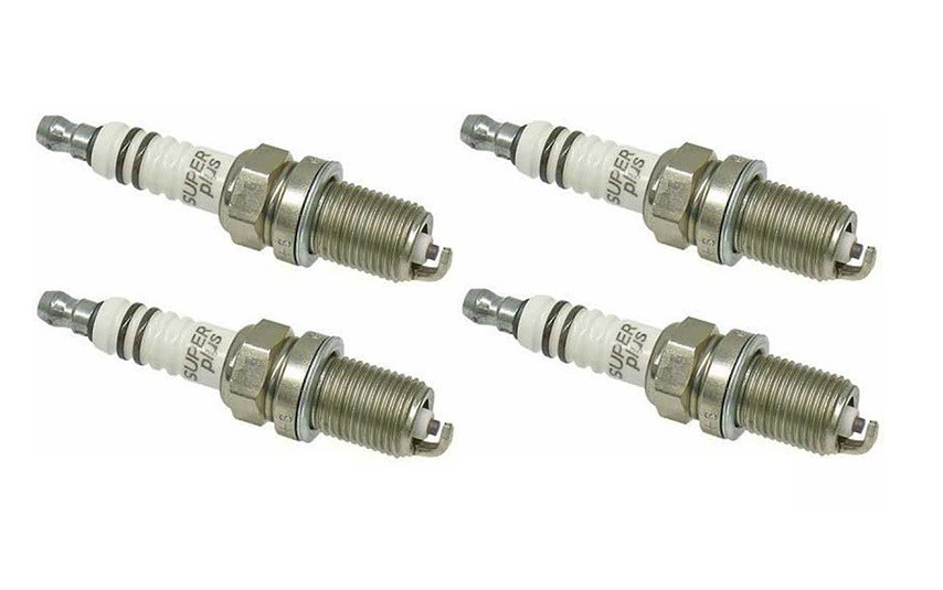 Set of 4 Spark Plug OEM BOSCH FR-8-DC 7927 for Mercedes 1994 - 1997 C220