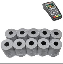 Bobine papier thermique pour machine carte bleue 57x40 TPE (10 rouleaux)