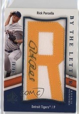 2009 SP Authentic By the Letter Rookie Signatures 78/85 Rick Porcello Auto 1oh9