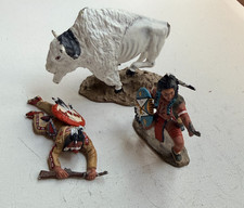 King  Country "The West" White Buffalo  Native American Warriors, Set of 3
