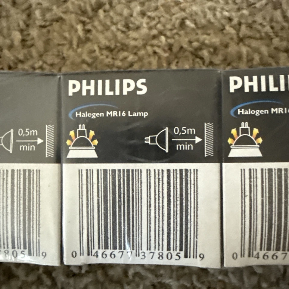 (5) Philips Lighting 50MRC16/NFL24 50 Watt Bulbs MRC16 Flood 24° 12V GU 5.3 - Image 4 of 4