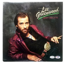 Lee Greenwood Signed Autographed Record Album LP ACOA PSA