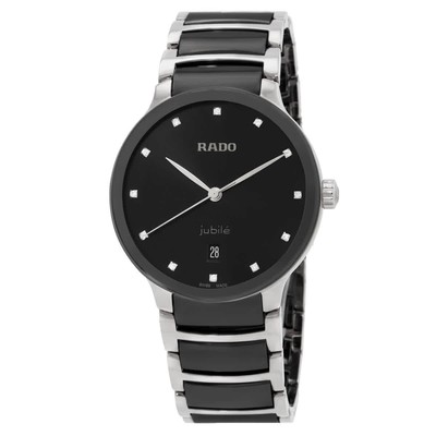 Rado Centrix Automatic Diamond Black Dial Unisex Watch R30018742