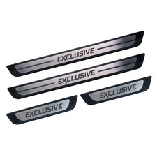 Für Ford C-Max II 2010-2019 Einstiegsleisten Türschweller, Edelstahl 4 Stück