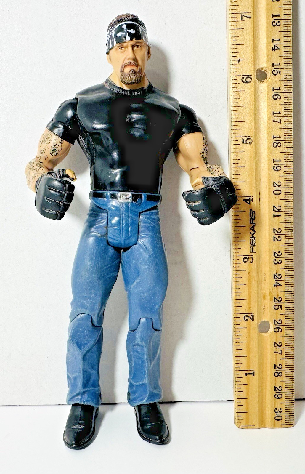 WWE American Badass Undertaker Action Figure Jakks 2001