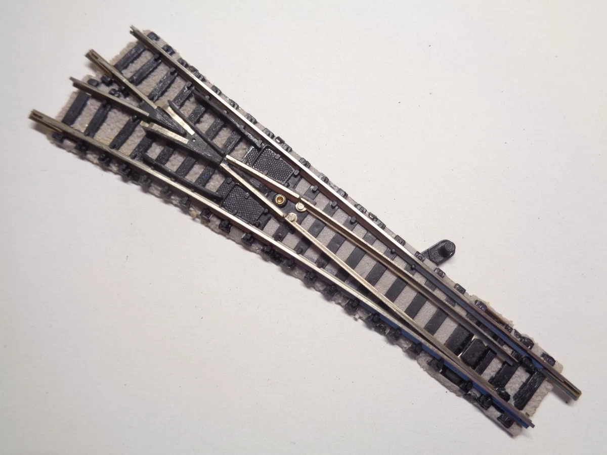 Fleischmann Spur N Weiche links 9170 elektrisch (Gebraucht) in