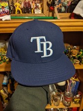 New Era Official On Field Adult MLB Tampa Bay Rays Fitted sz 7 3/8