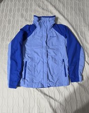Columbia Youth Size 14/16 Interchange Jacket Light Blue Onmitech