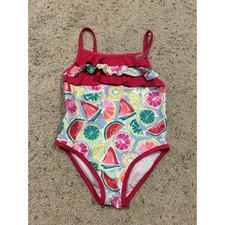 Tommy Bahama size 5 Girls SWIMSUIT 1-piece Swim Bathing Suit SUMMER FRUIT Z24