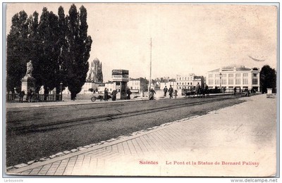 17 HEILIGE - Die Brücke und die Statue von Palissy