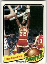 1979-80 Topps Dan Roundfield #43 Atlanta Hawks