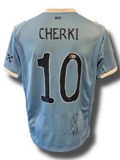 RAYAN CHERKI SIGNED MANCHESTER CITY FC 2025/26 HOME SHIRT (ACG CERT AG16585)