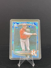 2025 Bowman Chrome Sapphire Edition Caden Powell #BCP-212 Houston Astros