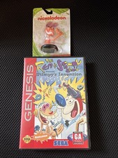 The Ren and Stimpy show Stimpy’s invention with Ren figure SEGA GENESIS -tested!
