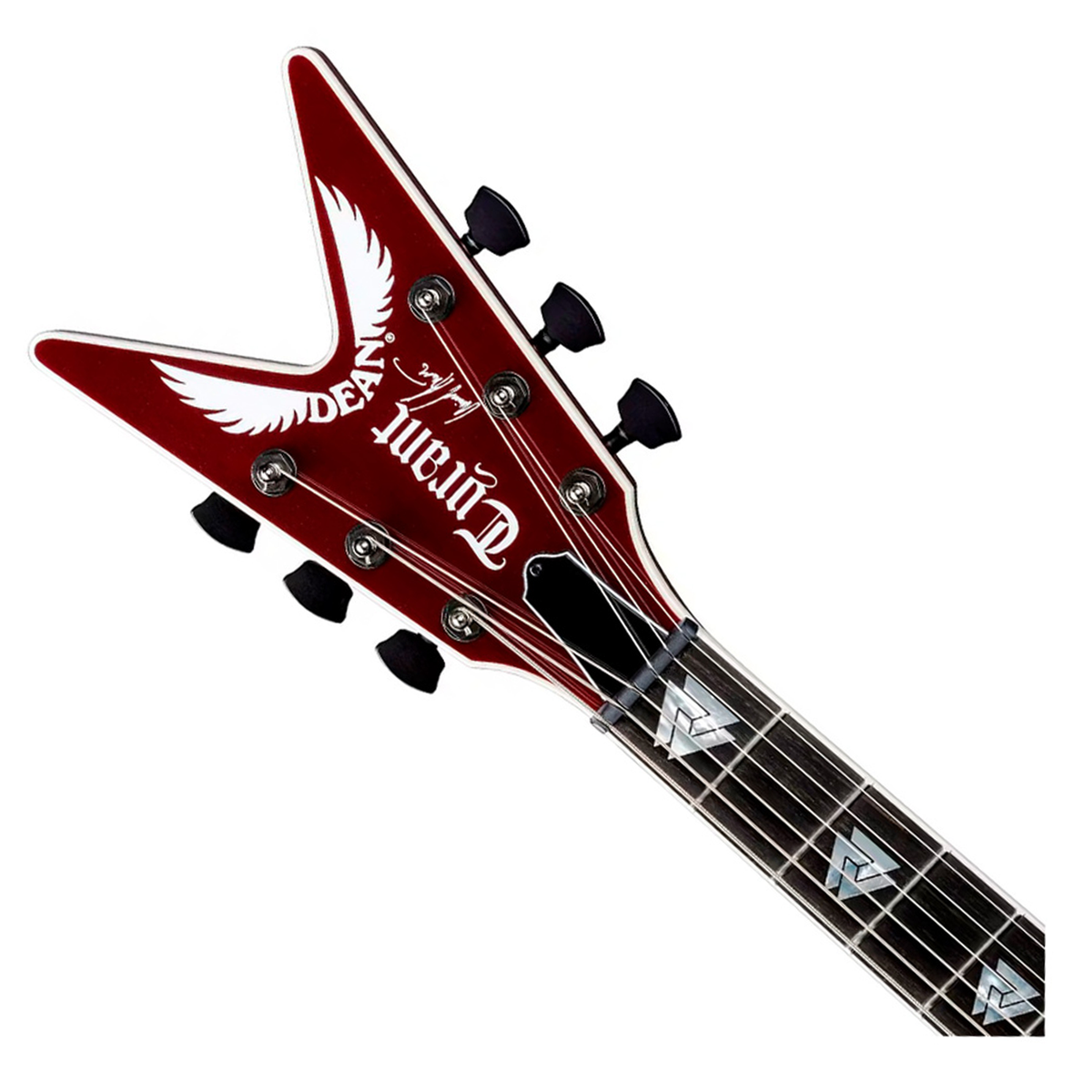 Dean USA Michael Amott Tyrant Electric Guitar Burgandy/white
