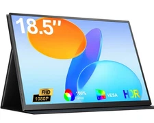 UPERFECT 18.5" Portable Monitor 1080P External Display For PC Laptop Game Xbox 