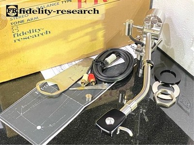 【fidelity-research】FR-64S　トーンアーム Fidelity-Research FR-64S Tonearm Full Original Set Shell Cable Box