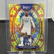 2025-26 Panini Select La Liga Jude Bellingham Stained Glass Case Hit SSP