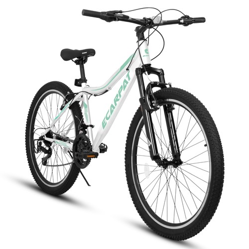 Mountain Bike 26 Inch,21-Speed Front Suspension Teenagers Girls Womens Bicycles - Picture 32 of 53