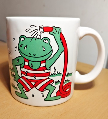 Retro/Vintage Tasse Waechtersbach W. Germany- Kaffeebecher Frosch -Wächtersbach