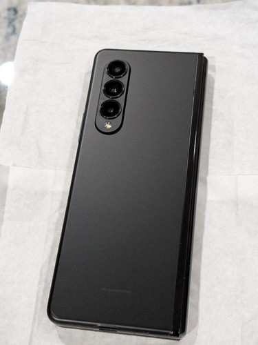 Samsung Galaxy Z Fold3 5G 512GB Black SM-G926U Unlocked Fully Functional - Afbeelding 9 van 22