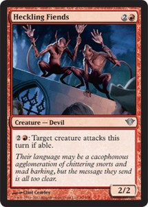 Heckling Fiends #92 Dark Ascension Foil Uncommon MTG