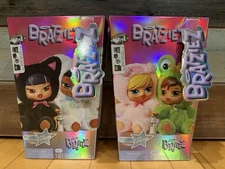 New MGA Bratz Bratzies Icon Series Plush Doll Bag Clip Blind Box Lot Set of 2