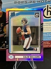 2024 Panini Donruss - Rated Rookie Caleb Williams #327 Optic Preview Pink Prizm