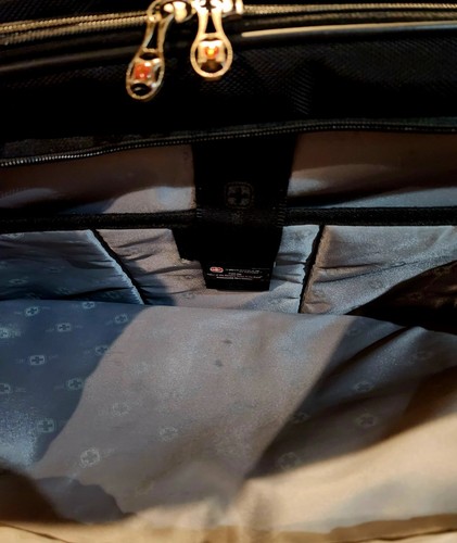 SWISSWEAR Black and Grey Laptop Bag - Picture 10 of 12
