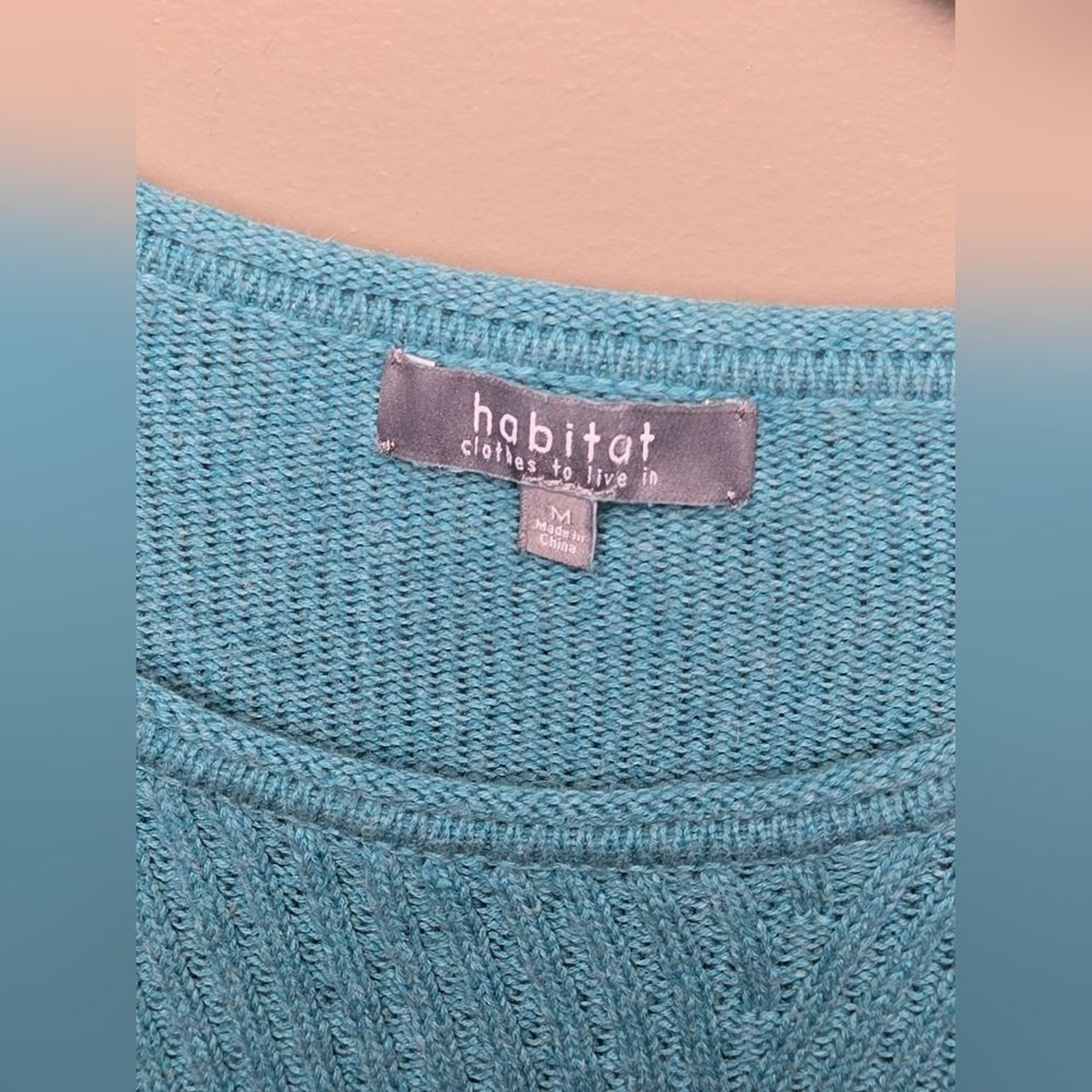 Habitat 100% Cotton Ribbed Elevated Basic Quiet L… - image 2