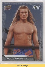 2022 Upper Deck AEW All Elite Wrestling Silver Foil Griff Garrison #79 READ m4n