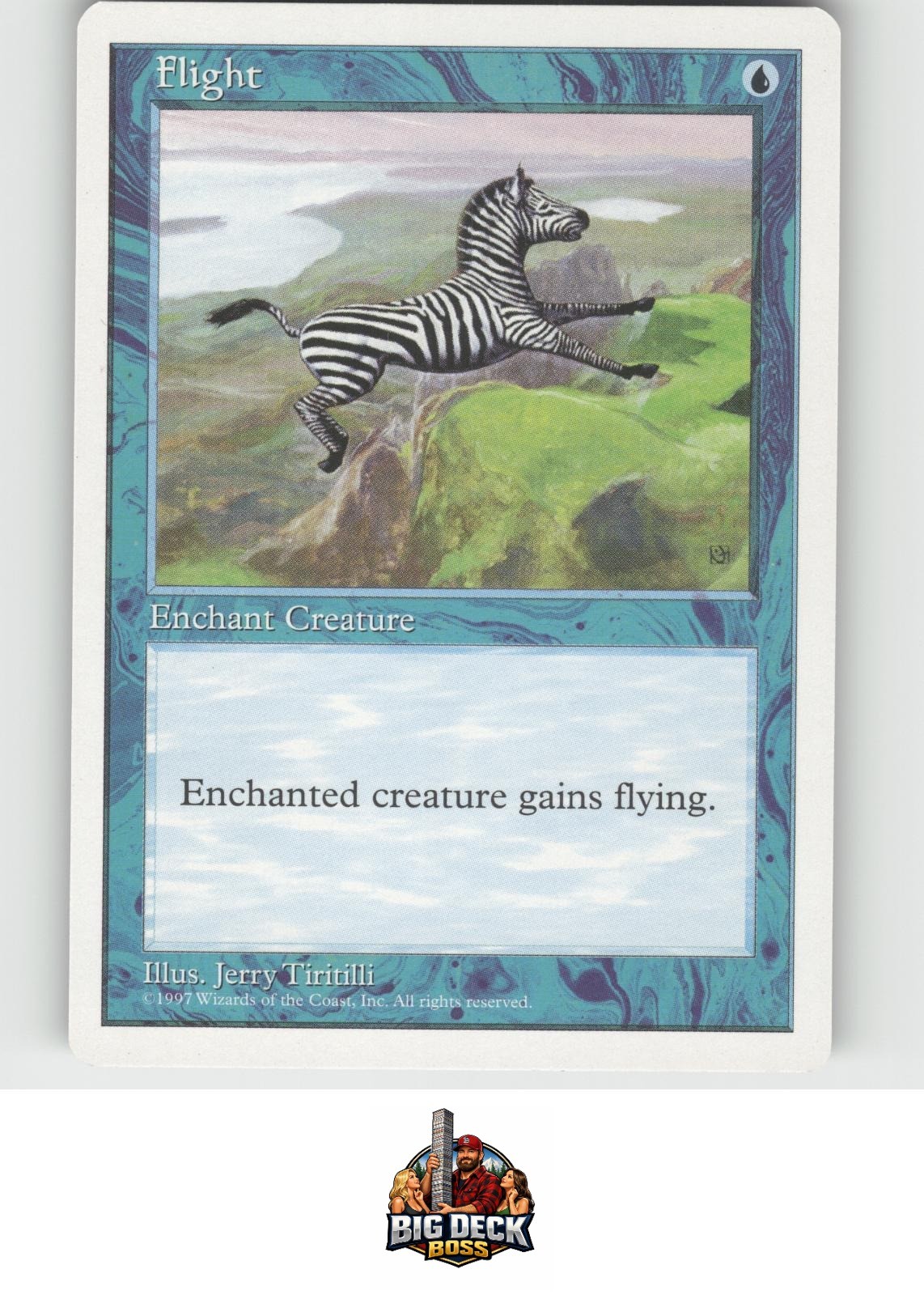 Flight Fifth Edition Common MTG Moderately Played