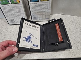 Sega Master System / Power Base, 12 Games, Cables, One Controller, One Joystick