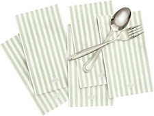 Soft 2-Ply Disposable Napkins, Linen-Feel Guest Towels - 100 PCS - Green