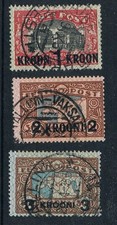 ESTONIA 1930 KROONI set  used (#19)