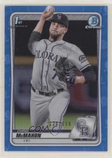 2020 Bowman Draft Chrome Blue Refractor 126/150 Chris McMahon #BD-43 0b2