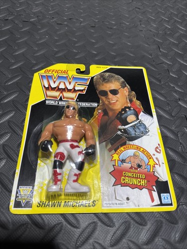 Hasbro 1993 Shawn Michaels Vintage WWF Figure Yell...
