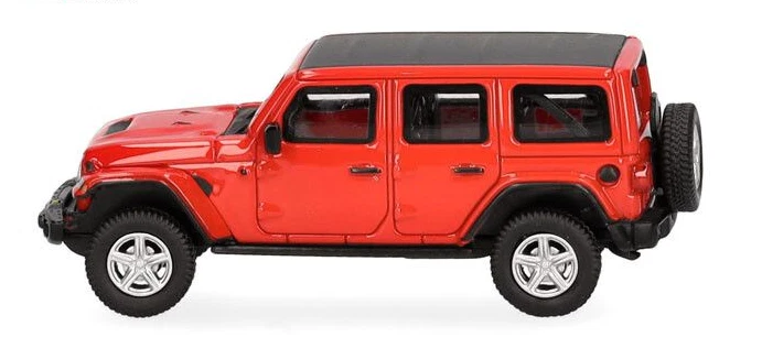 MICRO CITY, JEEP Wrangler 2017 rosso, 1/87, HER87MC000011 - Immagine 3 di 4