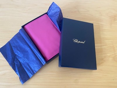 CHOPARD - Notebook Bloc de notas - Cuero rosa - 9´5 x 14 cm