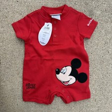Kids, Walt Disney World, Baby One Piece Mickey Mouse Warm 3 Months NEW
