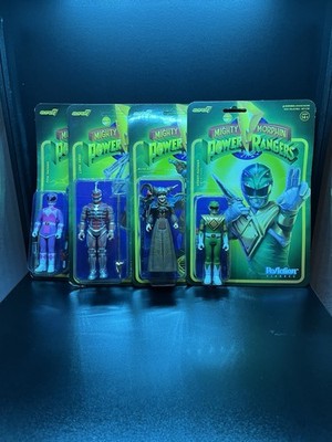 Super7 ReAction Mighty Morphin Power Rangers Pink Ranger Lord Zedd Rita Repulsa
