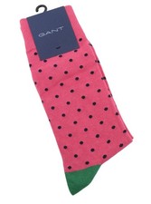 GANT Contrast Dot Men Socks OS Rapture Rose Knit Stretch Unisex
