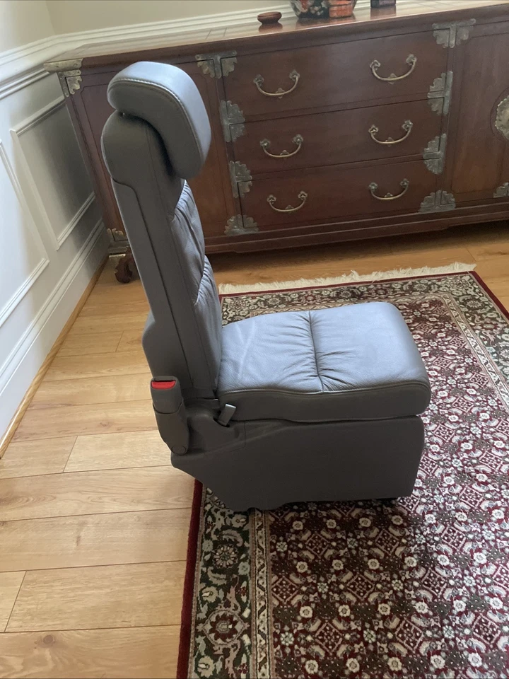 Honda Odyssey 2007 segunda fila asiento de salto medio tela gris (se adapta a 2005-2010) Foto 4 de 4