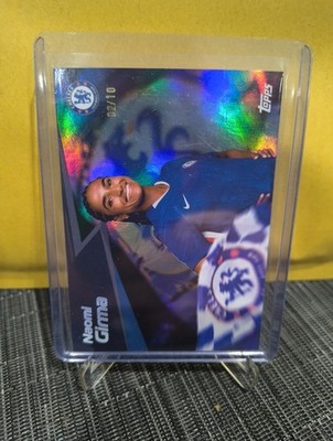Topps Chelsea Team Set Naomi Girma Keep The Blue Flag Flying High /10