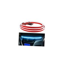 Car Hood Light Strip, 71 Inch Silicone Flexible Daytime 71 inches Ice Blue