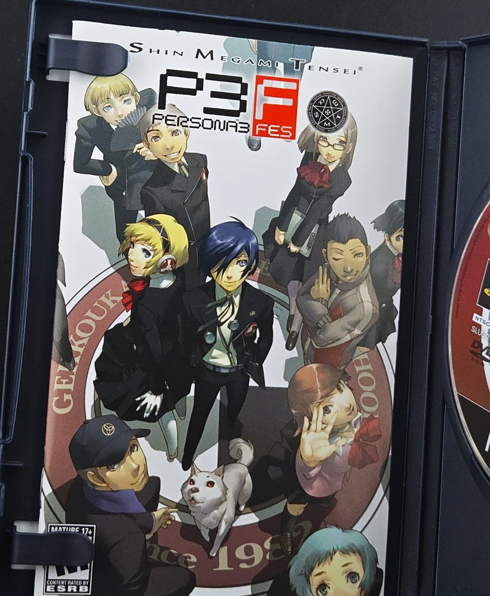 Shin Megami Tensei: Persona 3 LIMITED EDITION w FES PS2